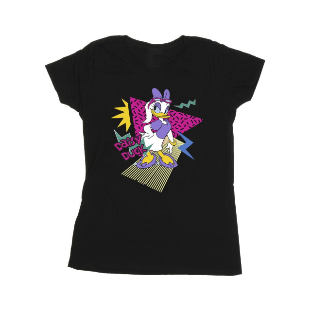 Li-cense Disney dames daisy duck cool katoenen t-shirt UTBI33086_black large