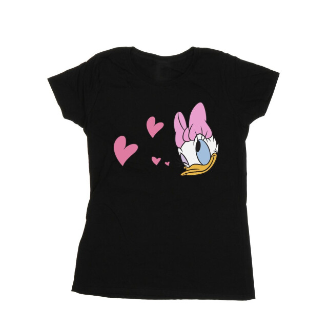 Li-cense Disney dames daisy eend kusjes katoenen t-shirt UTBI33018_black large