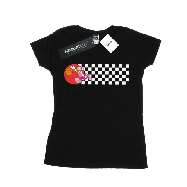Li-cense Disney dames daisy duck dribbelend katoenen t-shirt UTBI32992_black large