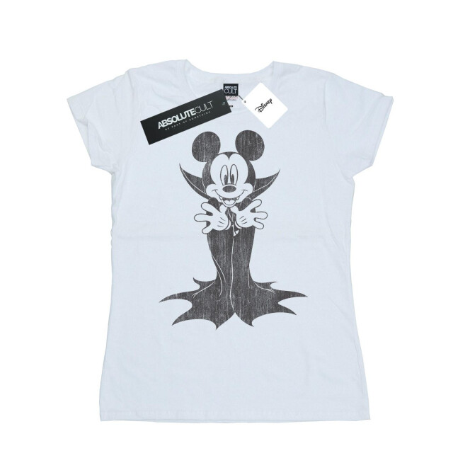 Li-cense Disney dames mickey mouse dracula katoenen t-shirt UTBI32733_white large