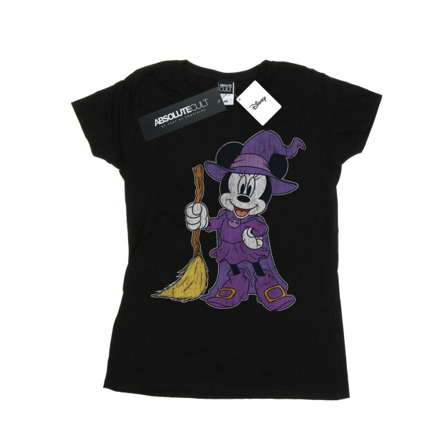 Li-cense Disney dames minnie mouse heksenkostuum katoenen t-shirt UTBI32757_black large