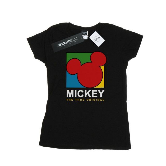 Li-cense Disney dames mickey mouse true 90s katoenen t-shirt UTBI32580_black large