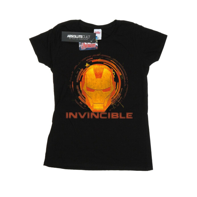 Li-cense Marvel dames iron man invincible katoenen t-shirt UTBI3269_black large