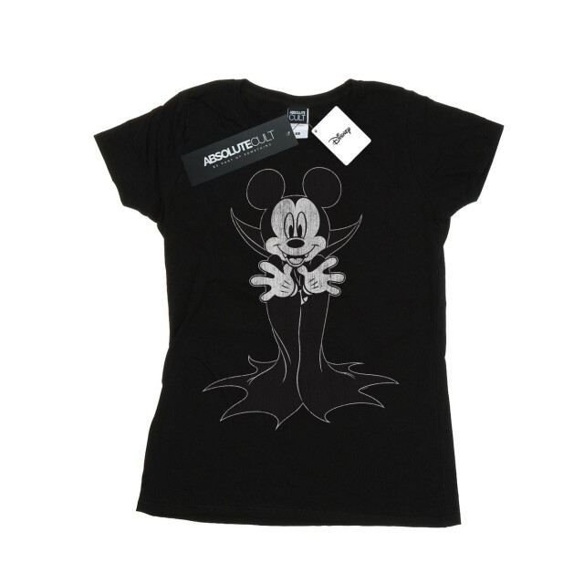 Li-cense Disney dames mickey mouse dracula katoenen t-shirt UTBI32733_black large