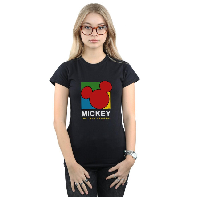 Li-cense Disney dames mickey mouse true 90s katoenen t-shirt UTBI32580_black large