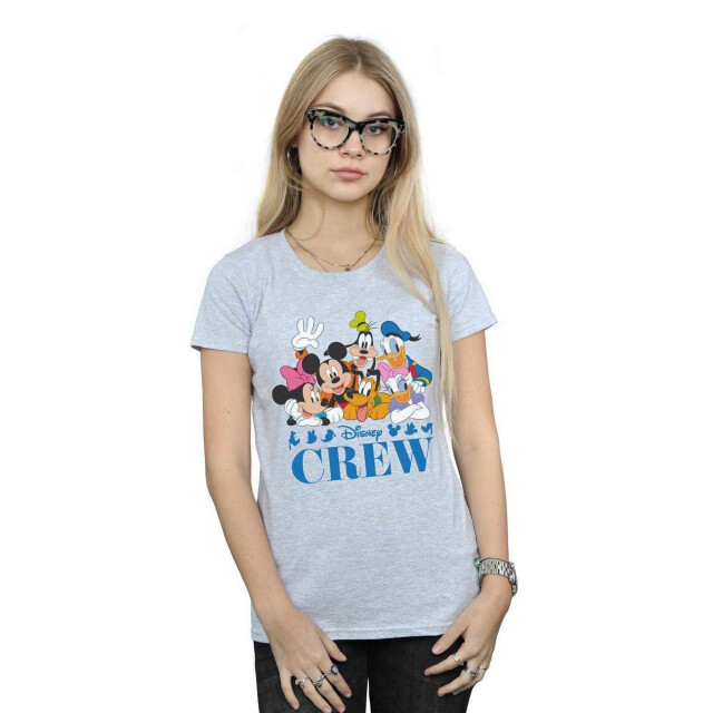 Li-cense Disney dames mickey mouse vrienden katoenen t-shirt UTBI32324_sportsgrey large