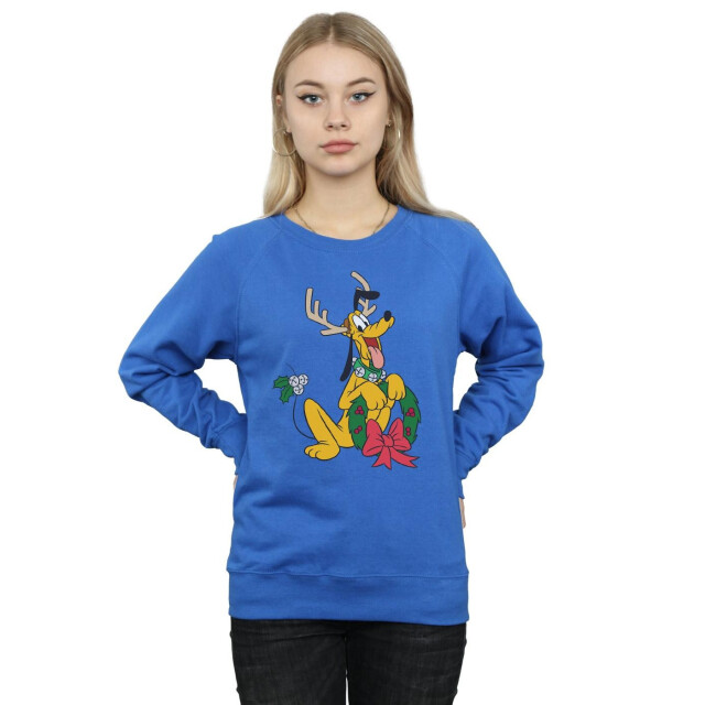 Li-cense Disney dames pluto kerst rendier sweatshirt UTBI28129_royalblue large