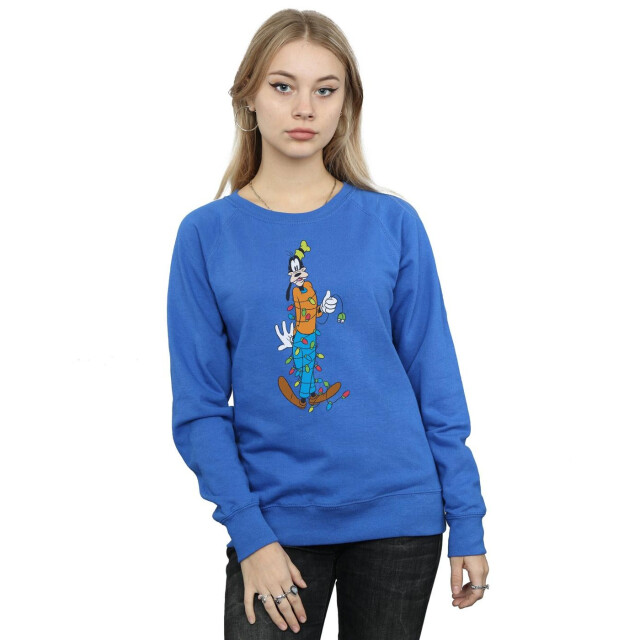 Li-cense Disney dames goofy kerstverlichting sweatshirt UTBI28113_royalblue large