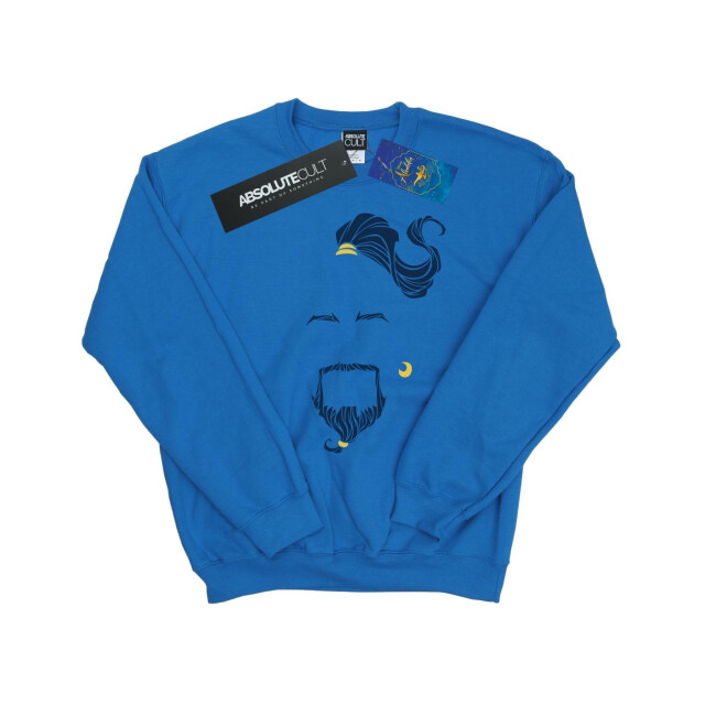 Li-cense Disney heren aladdin movie genie gezicht sweatshirt UTBI7245_royalblue large