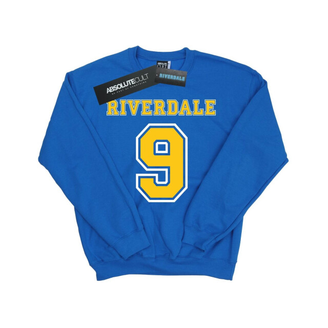 Li-cense Riverdale heren nine logo sweatshirt UTBI51555_royalblue large