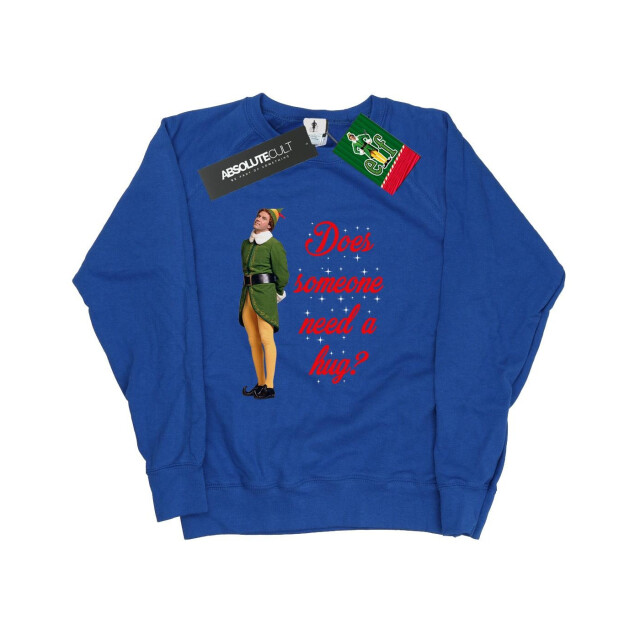 Li-cense Elf dames hug buddy sweatshirt UTBI5083_royalblue large