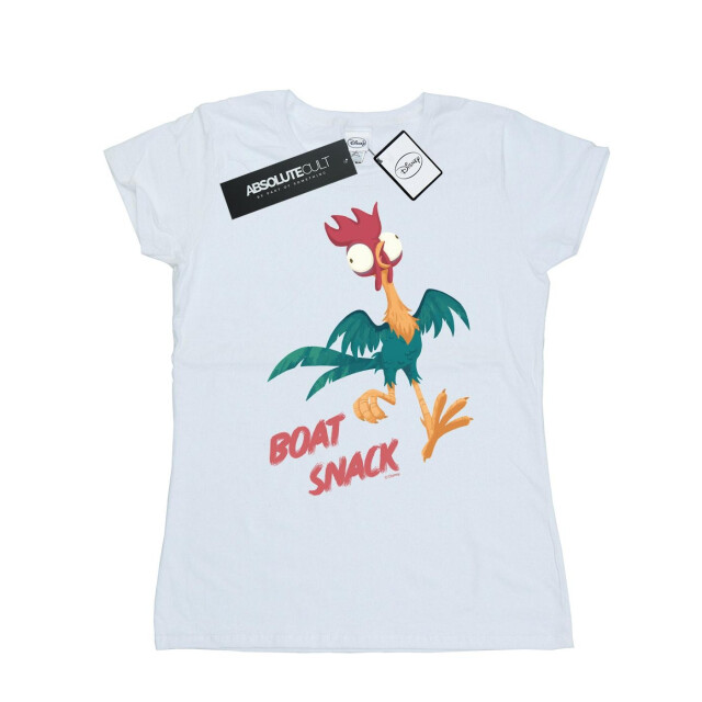 Li-cense Disney dames moana boot snack katoenen t-shirt UTBI49493_white large