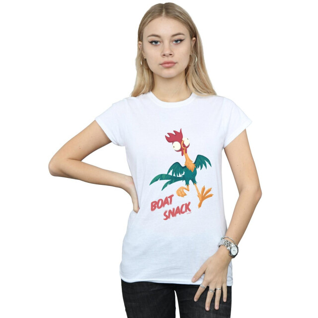 Li-cense Disney dames moana boot snack katoenen t-shirt UTBI49493_white large