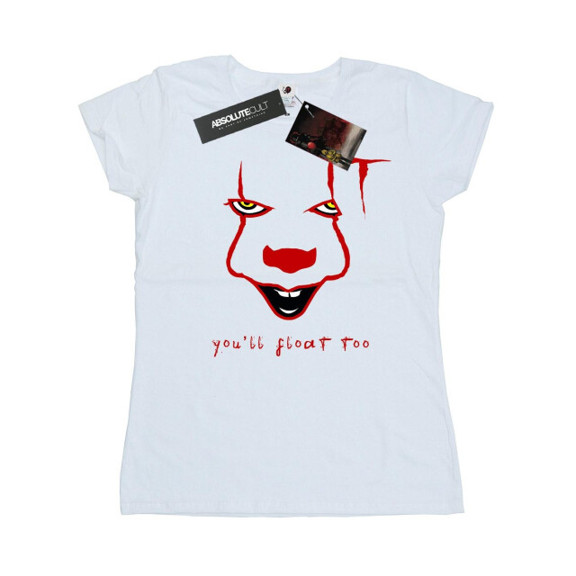Li-cense It dames pennywise float katoenen t-shirt UTBI44070_white large