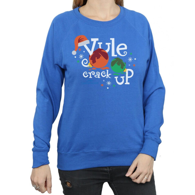 Li-cense National lampoon´s christmas vacation dames yule crack up sweatshirt UTBI9857_royalblue large