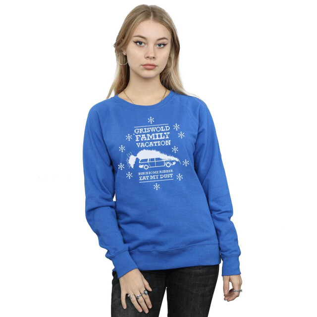 Li-cense National lampoon´s christmas vacation dames eat my dust sweatshirt UTBI9691_royalblue large