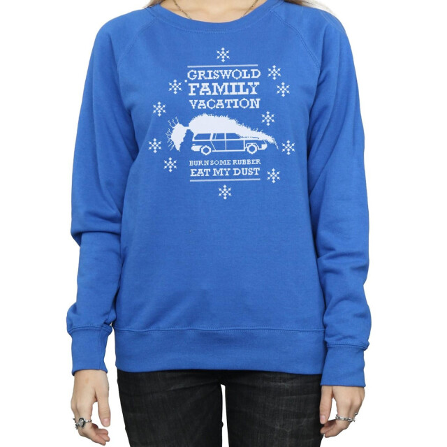 Li-cense National lampoon´s christmas vacation dames eat my dust sweatshirt UTBI9691_royalblue large