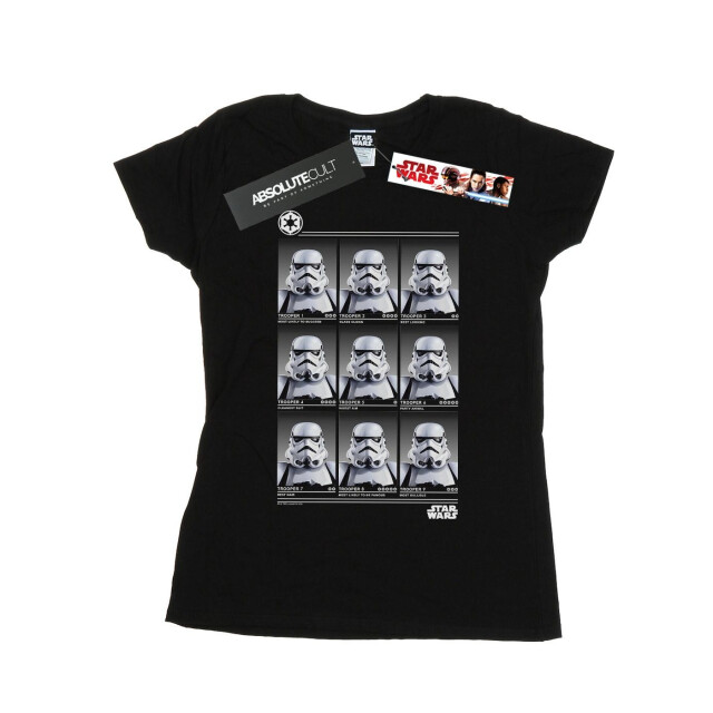 Li-cense Star wars dames stormtrooper jaarboek katoenen t-shirt UTBI41641_black large