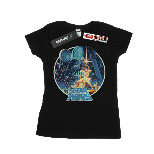 Li-cense Star wars dames vintage overwinning katoenen t-shirt UTBI41549_black large