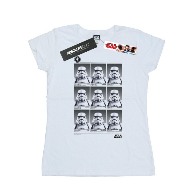Li-cense Star wars dames stormtrooper jaarboek katoenen t-shirt UTBI41641_white large