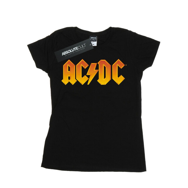 Li-cense Ac/dc dames brandlogo katoenen t-shirt UTBI4134_black large