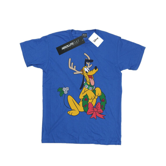 Li-cense Disney heren pluto kerst rendier t-shirt UTBI41254_royalblue large