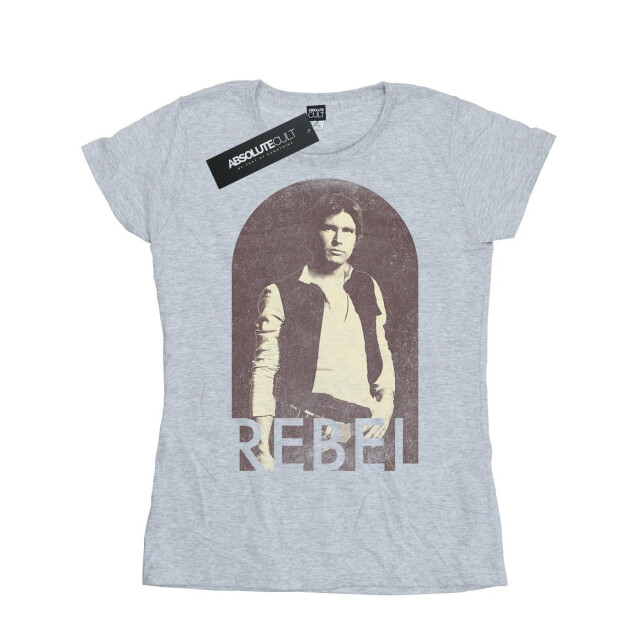 Li-cense Star wars dames han solo rebel katoenen t-shirt UTBI41293_sportsgrey large