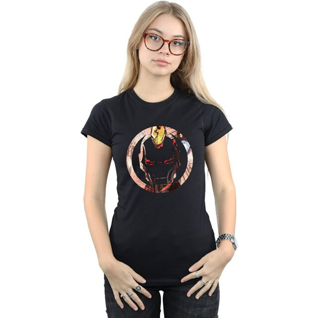 Li-cense Iron man dames montage katoenen t-shirt UTBI411_black large