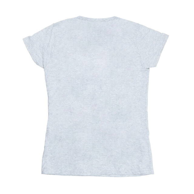 Li-cense Star wars dames kerst logo katoenen t-shirt UTBI41192_sportsgrey large