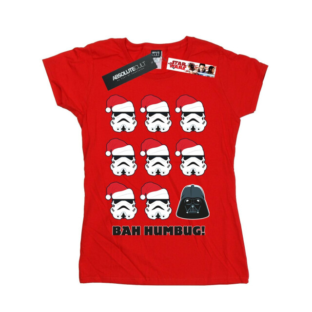 Li-cense Star wars dames kerstmis humbug katoenen t-shirt UTBI41245_red large
