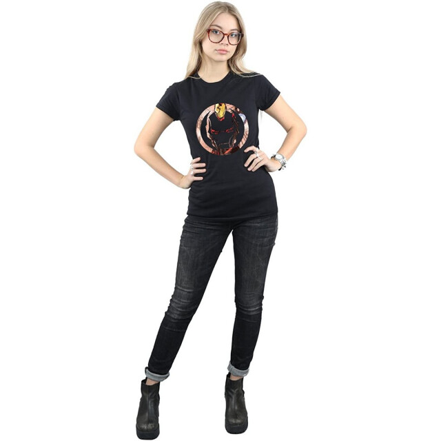 Li-cense Iron man dames montage katoenen t-shirt UTBI411_black large