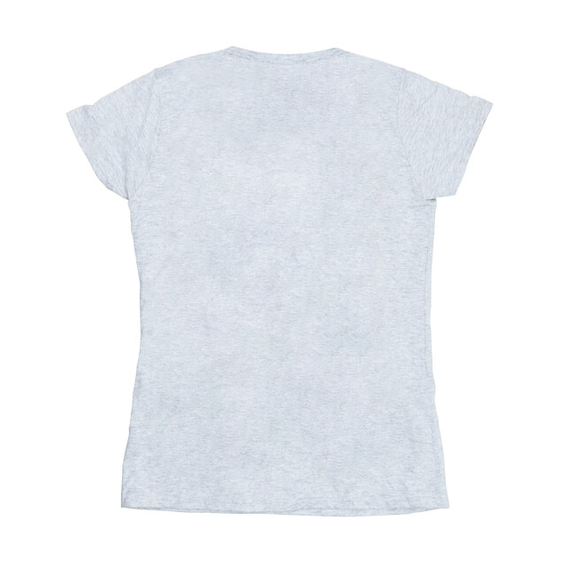 Li-cense Star wars dames minimalistisch logo katoenen t-shirt UTBI41091_sportsgrey large