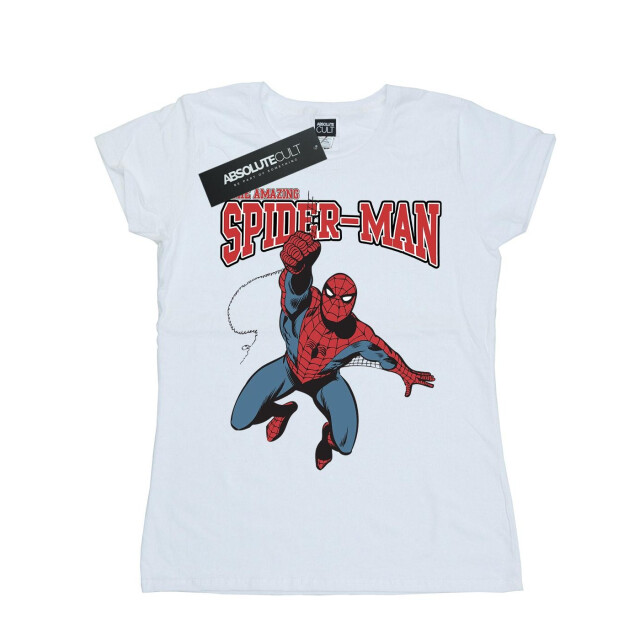 Li-cense Spider-man dames leap t-shirt UTBI410_white large