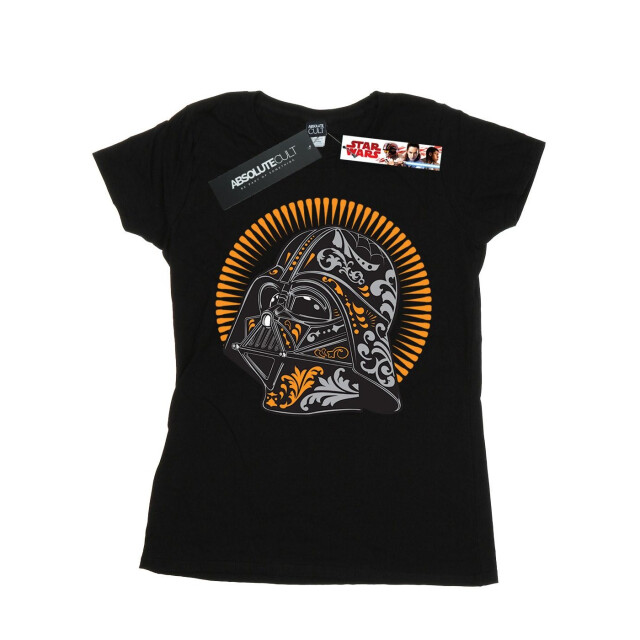 Li-cense Star wars dames darth vader dia de los muertos katoenen t-shirt UTBI41154_black large