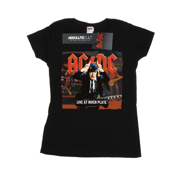 Li-cense Ac/dc dames live at river plate columbia records katoenen t-shirt UTBI4067_black large