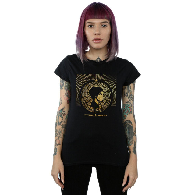 Li-cense Supernatural dames abbadon crest katoenen t-shirt UTBI40672_black large