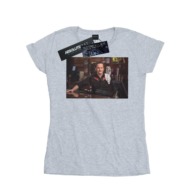 Li-cense Supernatural dames gabriel's bar katoenen t-shirt UTBI40710_sportsgrey large