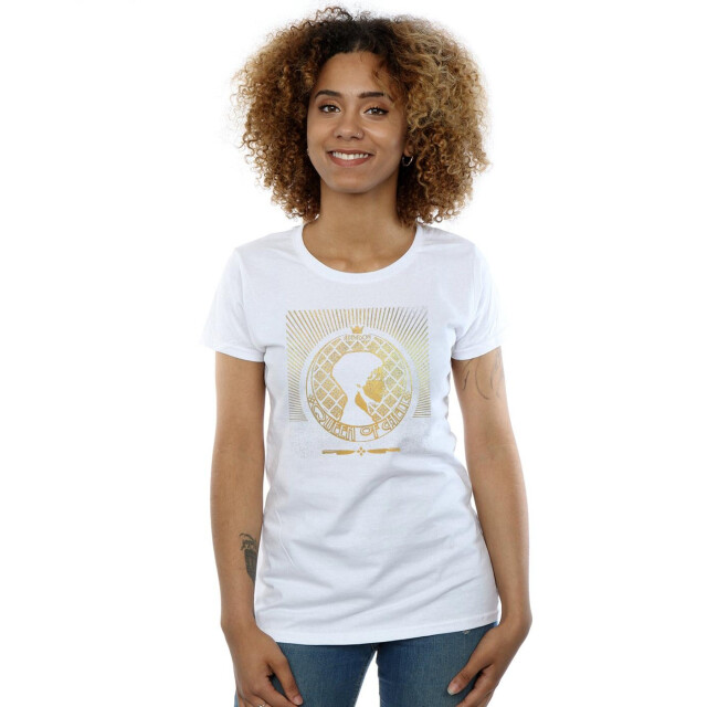 Li-cense Supernatural dames abbadon crest katoenen t-shirt UTBI40672_white large