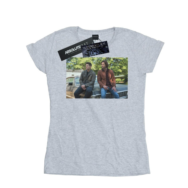Li-cense Supernatural dames impala brothers katoenen t-shirt UTBI40695_sportsgrey large