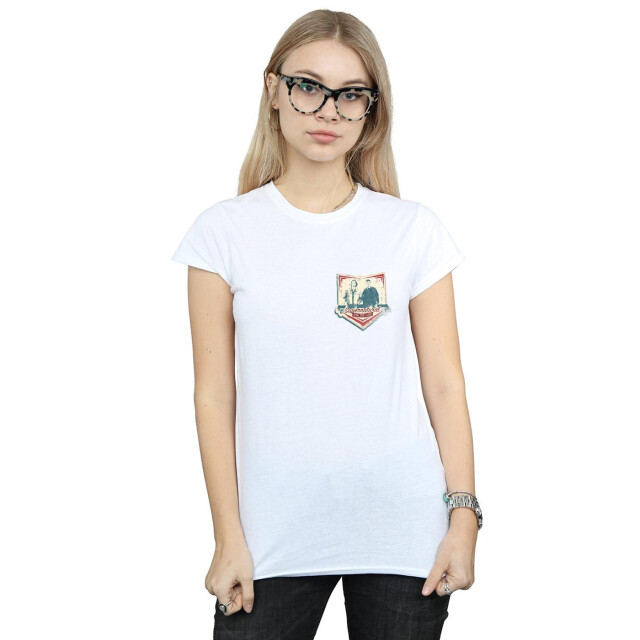 Li-cense Supernatural dames winchester borstprint katoenen t-shirt UTBI40652_white large