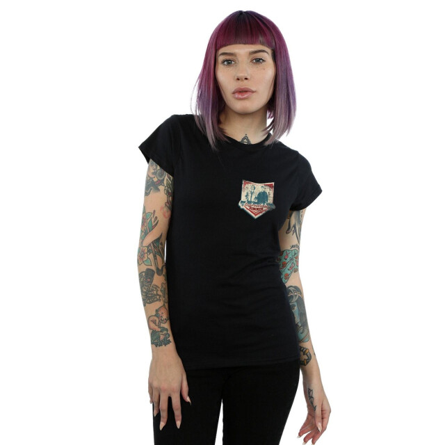 Li-cense Supernatural dames winchester borstprint katoenen t-shirt UTBI40652_black large