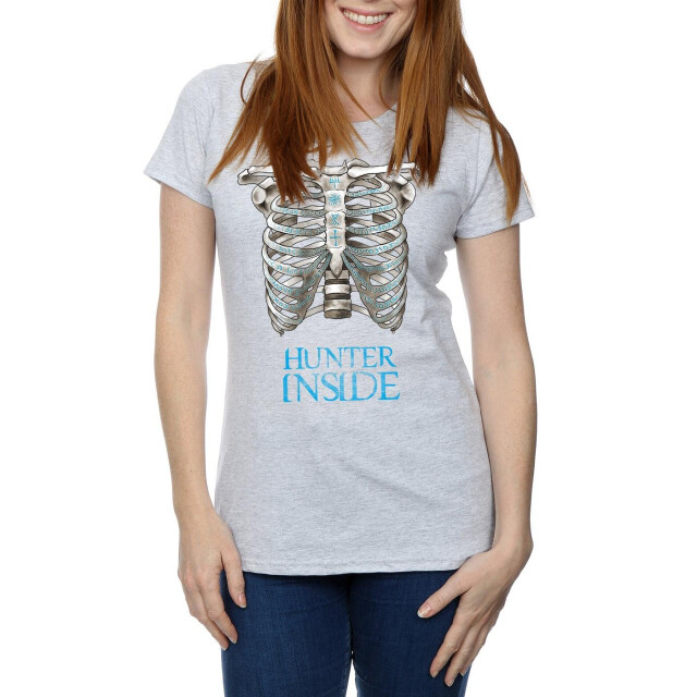 Li-cense Supernatural dames hunter inside katoenen t-shirt UTBI40590_sportsgrey large
