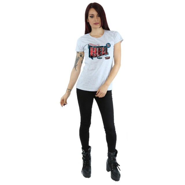 Li-cense Supernatural dames welkom in de hel katoenen t-shirt UTBI40609_sportsgrey large