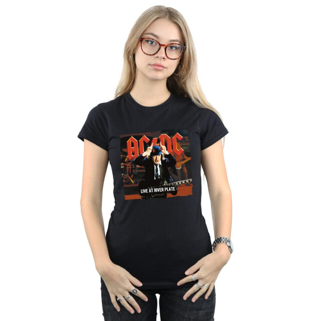 Li-cense Ac/dc dames live at river plate columbia records katoenen t-shirt UTBI4067_black large