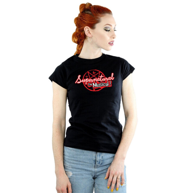 Li-cense Supernatural dames the musical katoenen t-shirt UTBI40562_black large