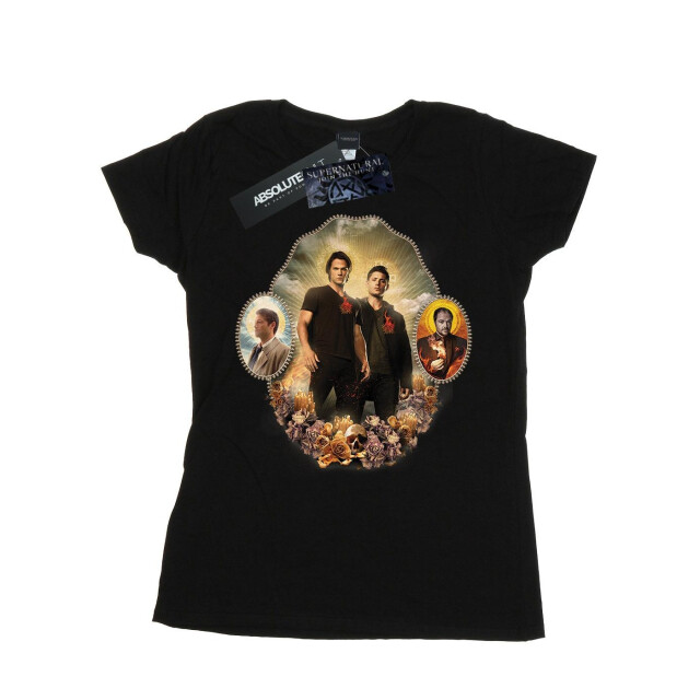 Li-cense Supernatural dames heiligdom katoenen t-shirt UTBI40543_black large