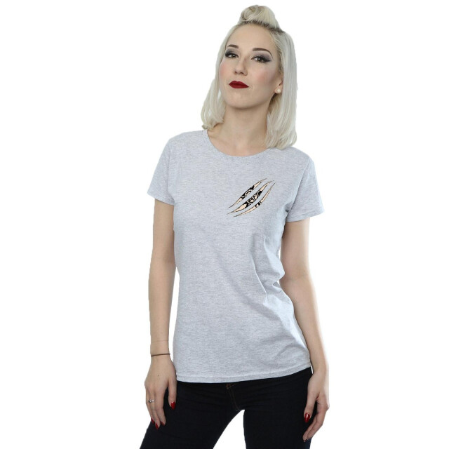 Li-cense Supernatural dames symbool kras katoenen t-shirt UTBI40542_sportsgrey large