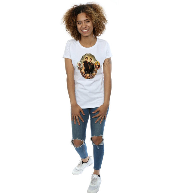 Li-cense Supernatural dames heiligdom katoenen t-shirt UTBI40543_white large