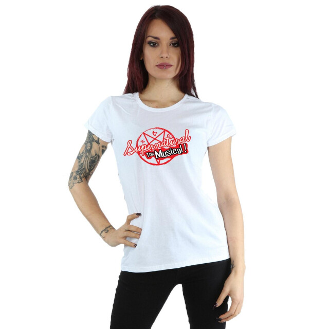 Li-cense Supernatural dames the musical katoenen t-shirt UTBI40562_white large