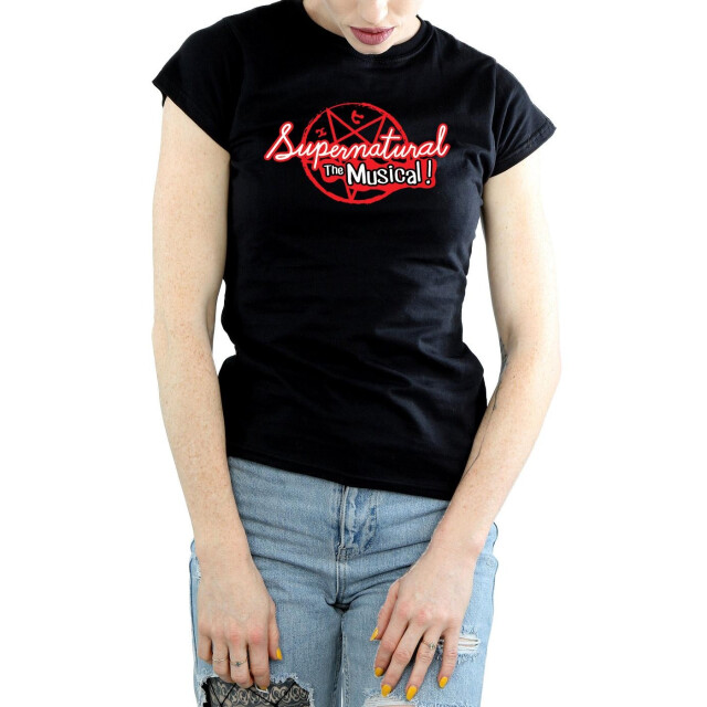 Li-cense Supernatural dames the musical katoenen t-shirt UTBI40562_black large